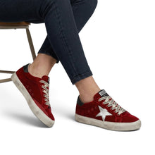Golden Goose May Velvet Sneakers